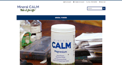 Desktop Screenshot of mineralcalm.com