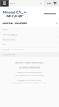 Mobile Screenshot of mineralcalm.com
